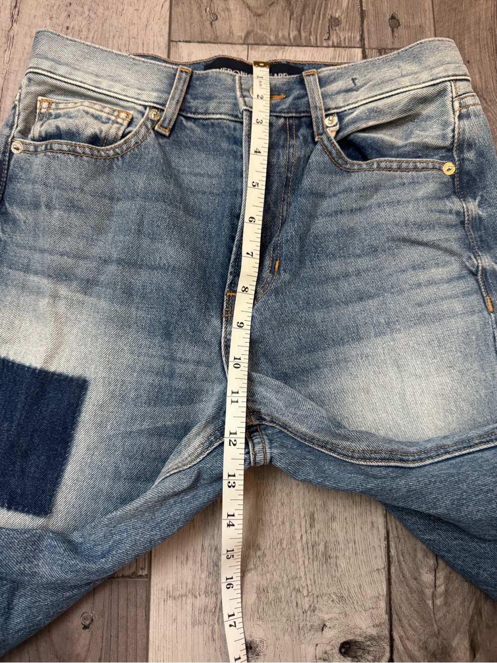 Veronica Beard Dylan High Rise Patchwork Straight-Leg Ankle Jeans $398 Size 26 - Picture 6 of 12